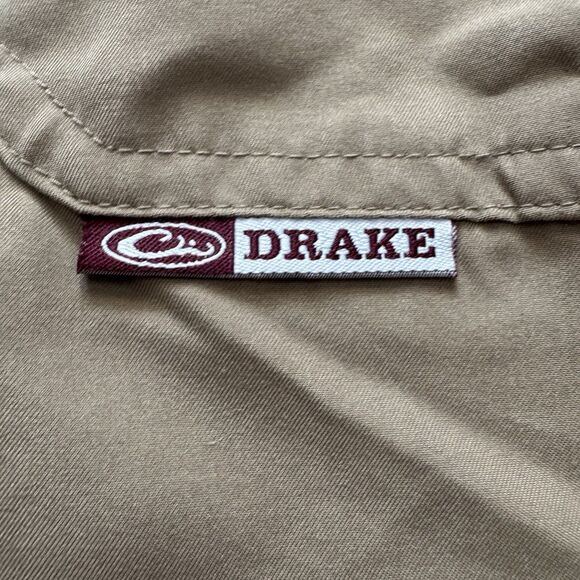 Drake Waterfowl Systems MS State Camo Hunting Fishing Shirt Men’s S Polyester - Picture 8 of 10